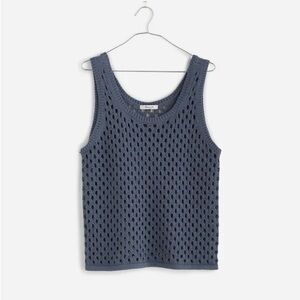Madewell Open Stitch Sweater Tank